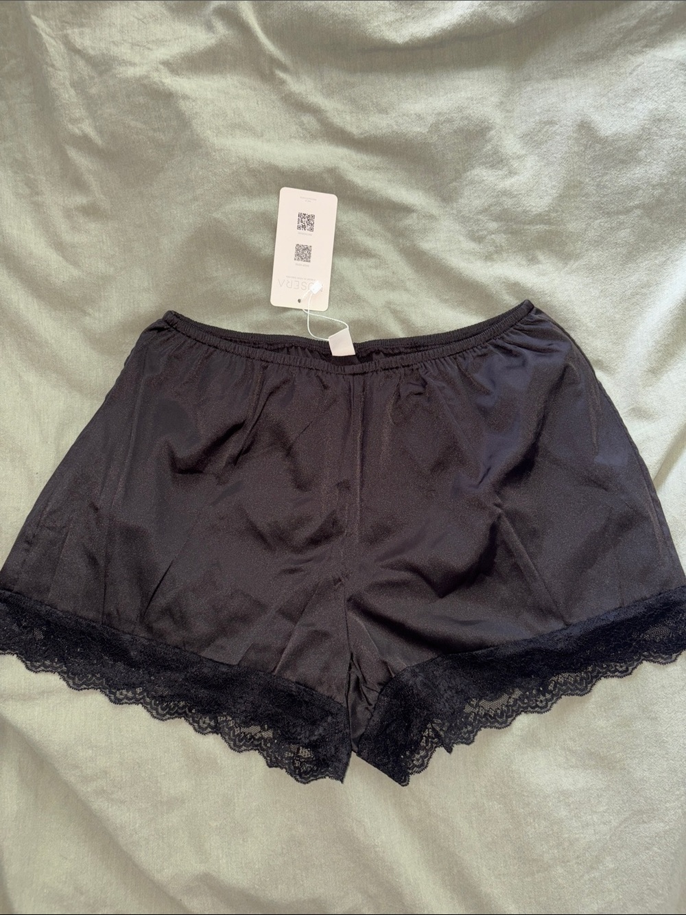 New with tags Musera Black Lace Shorts